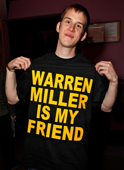 warren miller is my friend level 1 tshirt