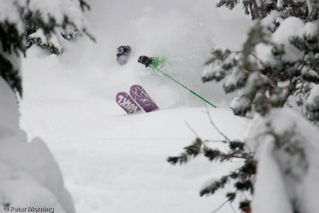 Dylan Hood Volkl Skis Photo: Peter Morning