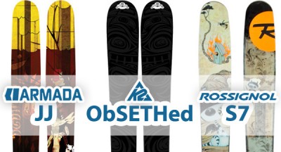 armada_v_k2_v_rossi 2011 Armada JJ vs 2011 K2 ObSETHed vs 2011 Rossignol S7
